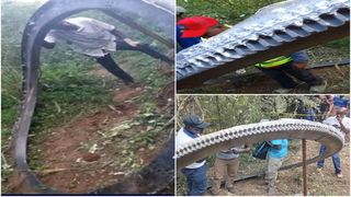 VIDEO Un obiect metalic misterios a căzut din spațiu într-un sat din Kenya
