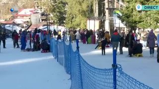 VIDEO Aglomerație pe p&acirc;rtia din Predeal