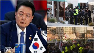 VIDEO Președintele din Coreea de Sud se opune arestării. S-a baricadat în palatul prezidențial și este apărat de gărzile sale de securitate