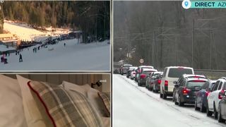 VIDEO Aglomerație la întoarcerea din vacanță