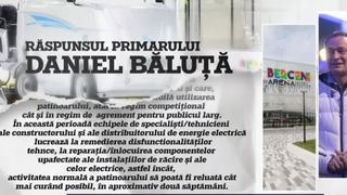 VIDEO Patinoarul din Berceni, închis la patru luni de la inaugurare