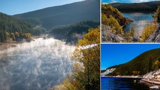 Oașa, lacul cu apă ca smaraldul dintre județele Alba și Sibiu. Priveliștea de basm care te lasă fără cuvinte, la un pas de Transalpina