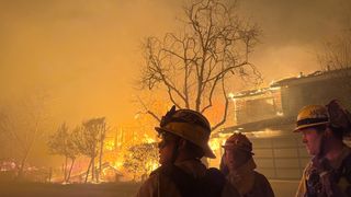 Rafale de vânt de 110 km/h în LA