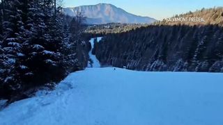 Schior accidentat pe pârtie