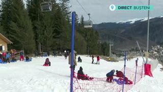 VIDEO Se schiază în toate stațiunile de pe Valea Prahovei