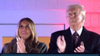  și viitoarea Primă Doamnă, Melania Trump