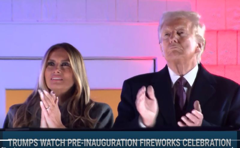  și viitoarea Primă Doamnă, Melania Trump