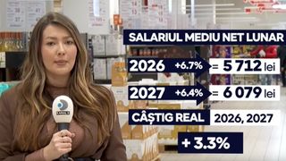 VIDEO Cresc salariile și...nu prea. De vină e&nbsp;inflația,&nbsp;care a făcut ca prețurile să sară &icirc;n aer