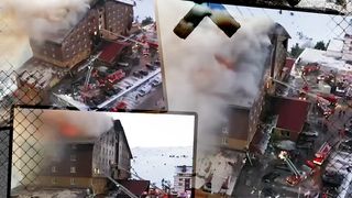 UPDATE VIDEO Incendiu de proporții la o stațiune de schi din Turcia. Bilanțul sumbru a ajuns la 66 de morți