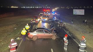 Accident grav pe „Drumul Morții” din Galați. Un copil de 7 ani e în comă, alte persoane au fost rănite