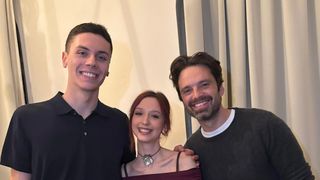 Ce părere are David Popovici despre Sebastian Stan, după ce s-au întâlnit. Campionul, impresionat de celebrul actor: „Dacă mă antrenez destul, poate prind şi eu un rol”