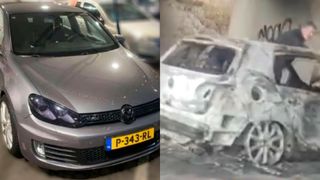 Olandezii au str&acirc;ns 5.000 de euro pentru șoferul mașinii Volkswagen Golf incendiate &icirc;n jaful tezaurului dacic