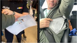 "Mi-a rupt hainele. Mare rușine" Un bărbat acuză poliția din Suceava de abuz. Sorin a spus că o polițistă l-a împins și a tras de el, de față cu copilul minor