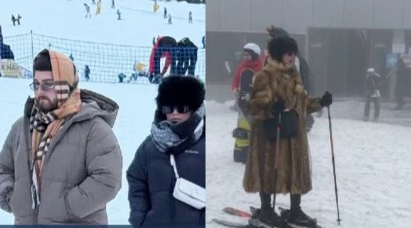 Pârtia, podiumul modei de lux