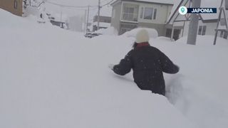 VIDEO Nivel record de zăpadă, în Japonia