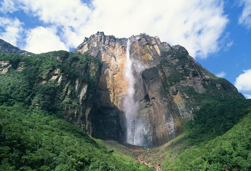 Cascada Angel se află în Venezuela