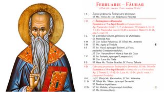 Sărbătoare cu cruce neagră azi, 20 februarie 2025, &icirc;n Calendarul ortodox! Ce mare sf&acirc;nt este prăznuit?