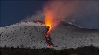 VIDEO Etna, erupție spectaculoasă