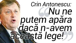 Crin Antonescu reacționează dur după ce AUR, POT și SOS au votat împotriva legii anti-drone: „Fac jocul Rusiei”