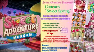Muzeul Dulciurilor - Sweet Adventure București lansează un concurs de primăvară &ldquo;Sweet Spring&rdquo;