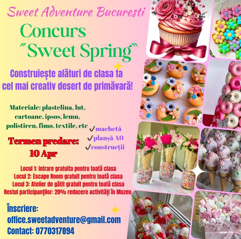 Concursul Sweet Spring