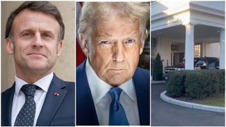 Emmanuel Macron, evitat de Trump la sosirea la Casa Albă