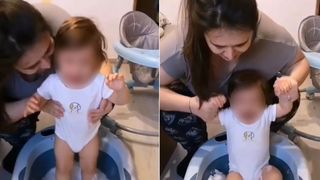 VIDEO Explicaţiile mamei care şi-a băgat copilul în cada plină de zăpadă pentru a-l face "spartan”