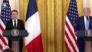 VIDEO Trump și Macron, discuții despre pacea din Ucraina