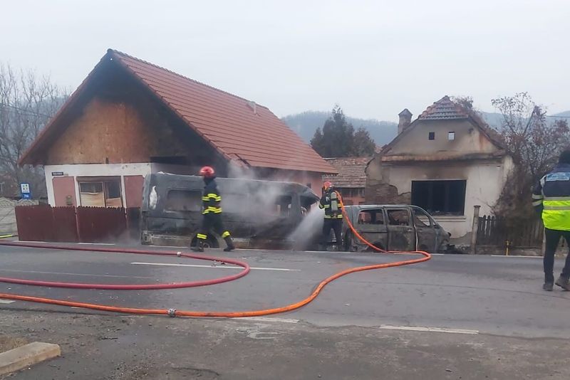Accident șocant în Sibiu