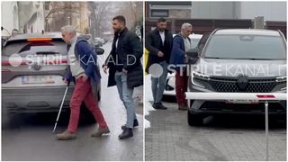 Călin Georgescu a trecut de la c&acirc;rje la baston&nbsp;&nbsp;