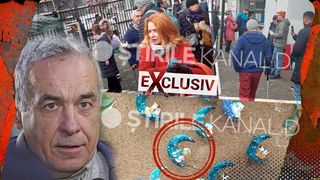 Călin Georgescu, surprins la cumpărături de mărțișoare.