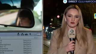 VIDEO O șoferiță de 58 de ani a făcut circ la Câmpia Turzii. Femeia beată și agresivă a provocat un accident și a atacat un polițist