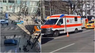 VIDEO Clipe de panică &icirc;n Germania! O mașină a făcut mai multe victime după ce a intrat cu viteză &icirc;n mulțimea de oameni