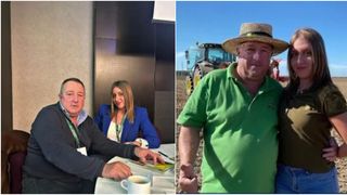 Gabriela Mihai și tatăl ei