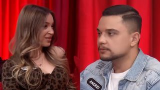 VIDEO ”Trage cu ochiul la mine”. Cine este băiatul care nu o scapă din priviri pe Veronica, deși s-a declarat pentru altă concurentă. Reacția lui Andrei: „Scandal”