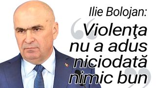 Președintele interimar Ilie Bolojan, mesaj după protestele de la BEC și CCR. "Sfatul meu pentru toţi cei care incită la violenţă ar fi să se oprească"
