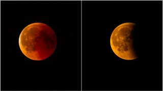 Eclipsă de lună pe 14 martie 2025