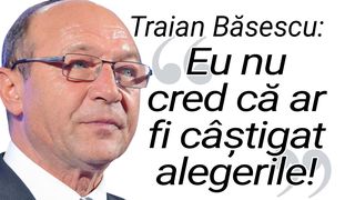 "Începe lumea să înțeleagă ca nu e chiar Mesia" Traian Băsescu dezvăluie pe cine va "binecuvânta" Călin Georgescu pentru alegerile din mai 2025