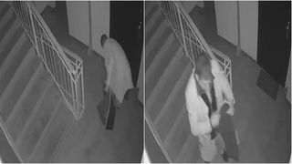 VIDEO Hoțul de preșuri! Bărbatul este renumit într-un cartier din Constanța