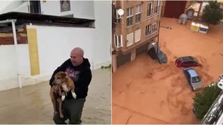 VIDEO Furtună ca un uragan &icirc;n Spania