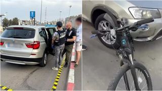 VIDEO &bdquo;De data asta a scăpat&rdquo;. Biciclist de 16 ani lovit intenționat cu mașina