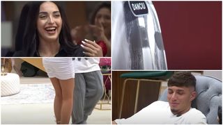 VIDEO Noul concurent din "Casa Iubirii" îi pune pe jar pe băieți. O scoate la dans pe Manuela și le cheamă în camera roșie pe Laura și Patricia. Fetele, în extaz