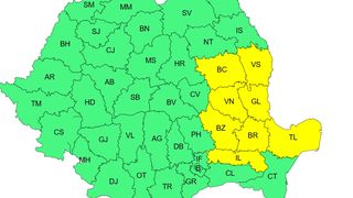 vijelii, cod galben, vreme rea