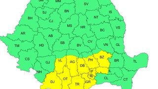 vijelii, cod galben, vreme rea