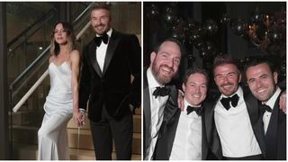 Ploaie de vedete la petrecerea lui David Beckham