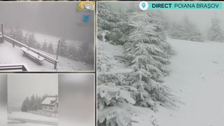 VIDEO Ninsoare &icirc;n plină primăvară! Ce au anunțat meteorologii