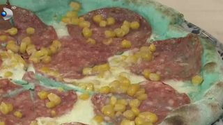 Pizza albastră, preferata copiilor