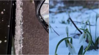 VIDEO Capitala, mai multe anotimpuri într-o seară