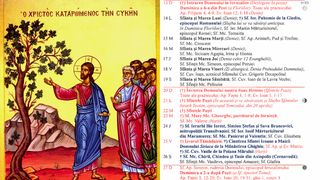 Ce sărbătoare este în Calendarul Ortodox pe 14 aprilie 2025. Lunea Mare: Denia Smochinul Neroditor