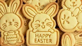 Biscuiți &icirc;n formă de iepurași